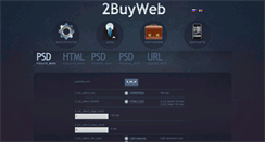 Desktop Screenshot of 2buyweb.com